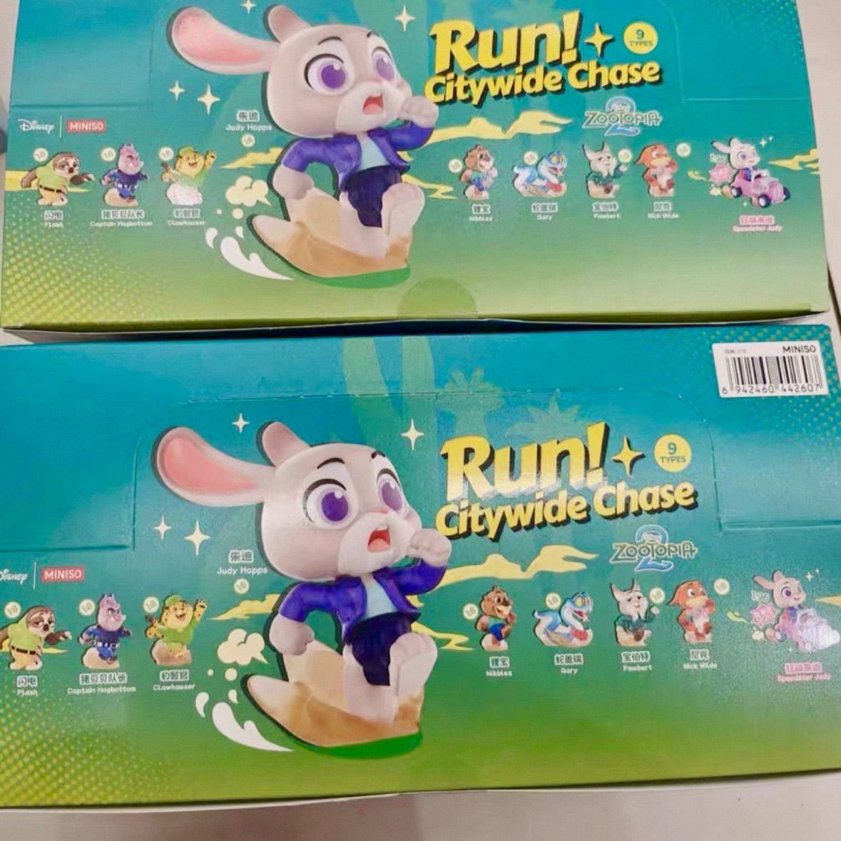 8種セットBOX ミニソ ズートピア2 フィギュア ディズニー ジュディ