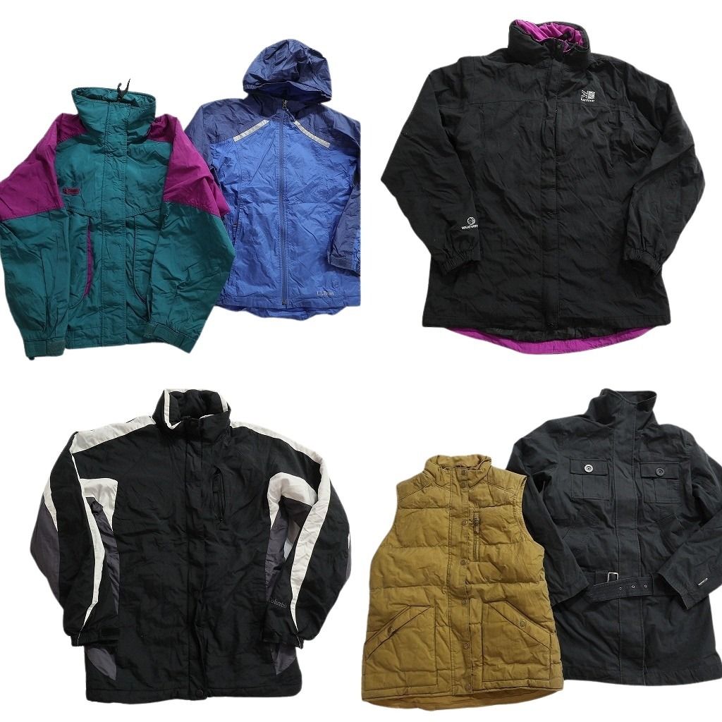 古着卸 アウトドアブランドMIX ジャケット セット レディース キッズ S M 16 コロンビア カリマー 古着 NC 8980