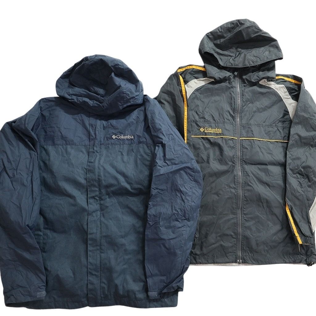 古着卸 まとめ売り コロンビア ライト ジャケット 6枚セット (メンズ S
