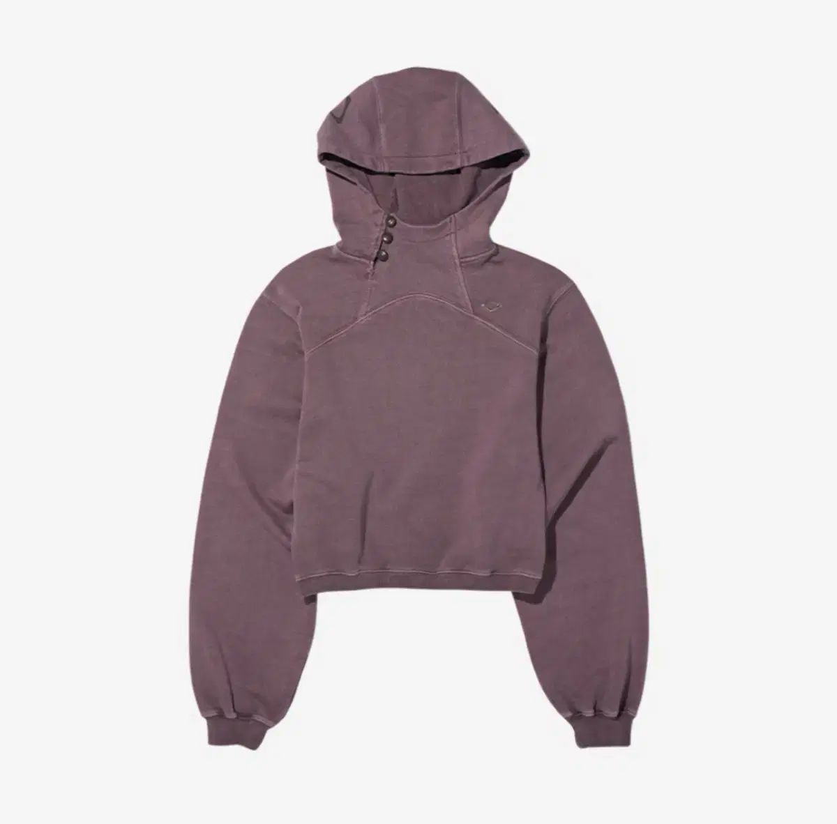 ミスチーフ サイド ボタン アップ フード ウォッシュド