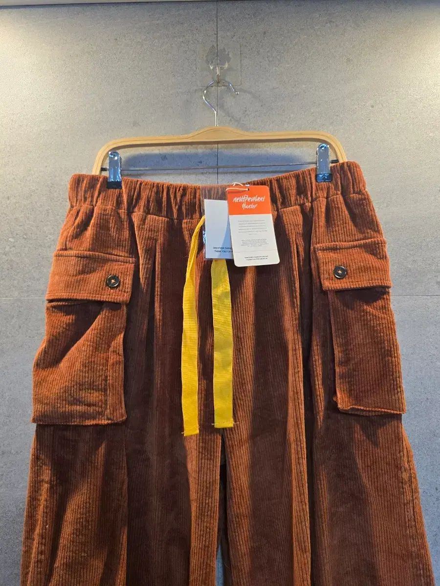 P 44 モンキー コーデュロイ ワイド パンツ