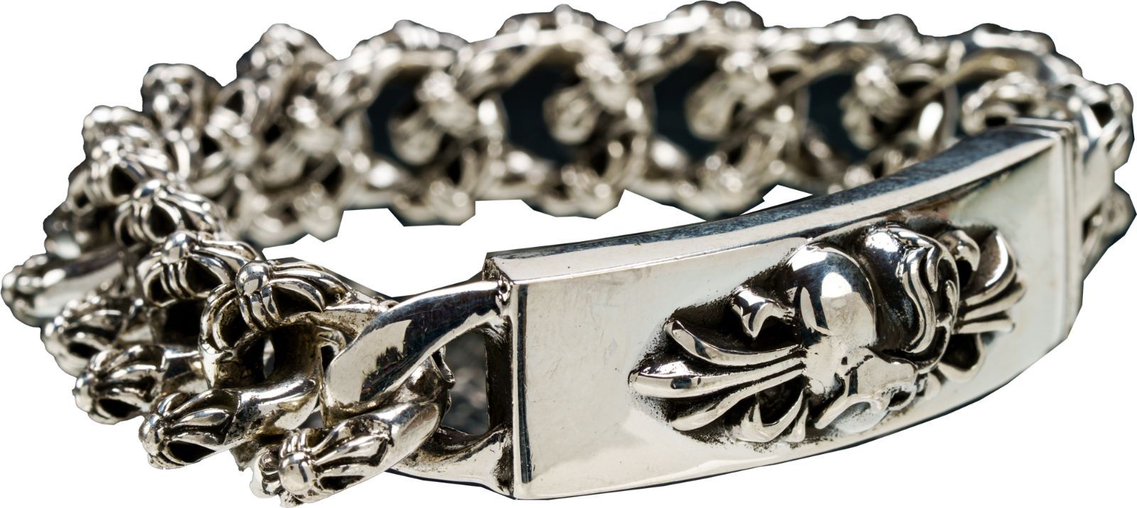 フローラルクロスIDブレスレット ―