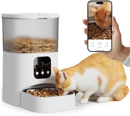 自動給餌器 猫 犬 ペット餌やり機 タイマー機能 ペット給餌機 音声録音 スマホ遠隔操作 アプリ操作 ペット自動給餌器 定時定量 3 L 手動給餌可 2 WAY給電 お手入れ簡単 ステンレス製ボウル付き PT 08 b 9 f 8 de 0 d