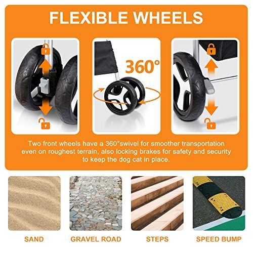  ペットカート 多頭用 犬 バギー ベビーカー 4輪 折りたたみ ドックカート ペットバギー 耐荷重15 kg 猫 小型犬 中型犬 老犬介護 収納カゴ ドリンクホルダー 飛び出し防止リード付き 軽量 お出かけ 公園散歩 ショッピング 旅行 通院 817 da 275 その他 キッチン 食器