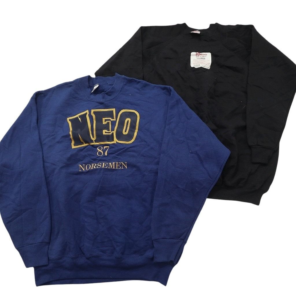 古着卸 まとめ売り USA製 スウェット 8枚セット (メンズ 2XL ) LEE 