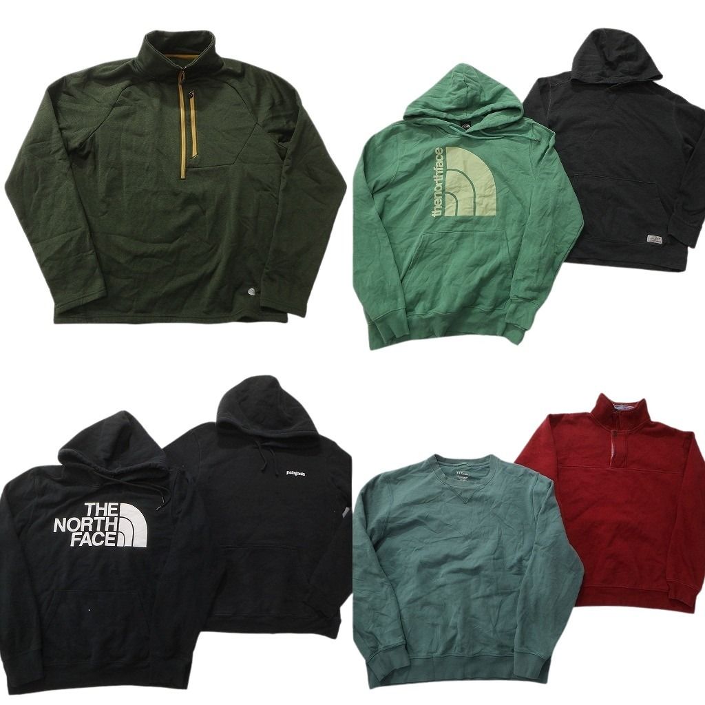 古着卸 まとめ売り アウトドアブランドMIX スウェット 7枚セット