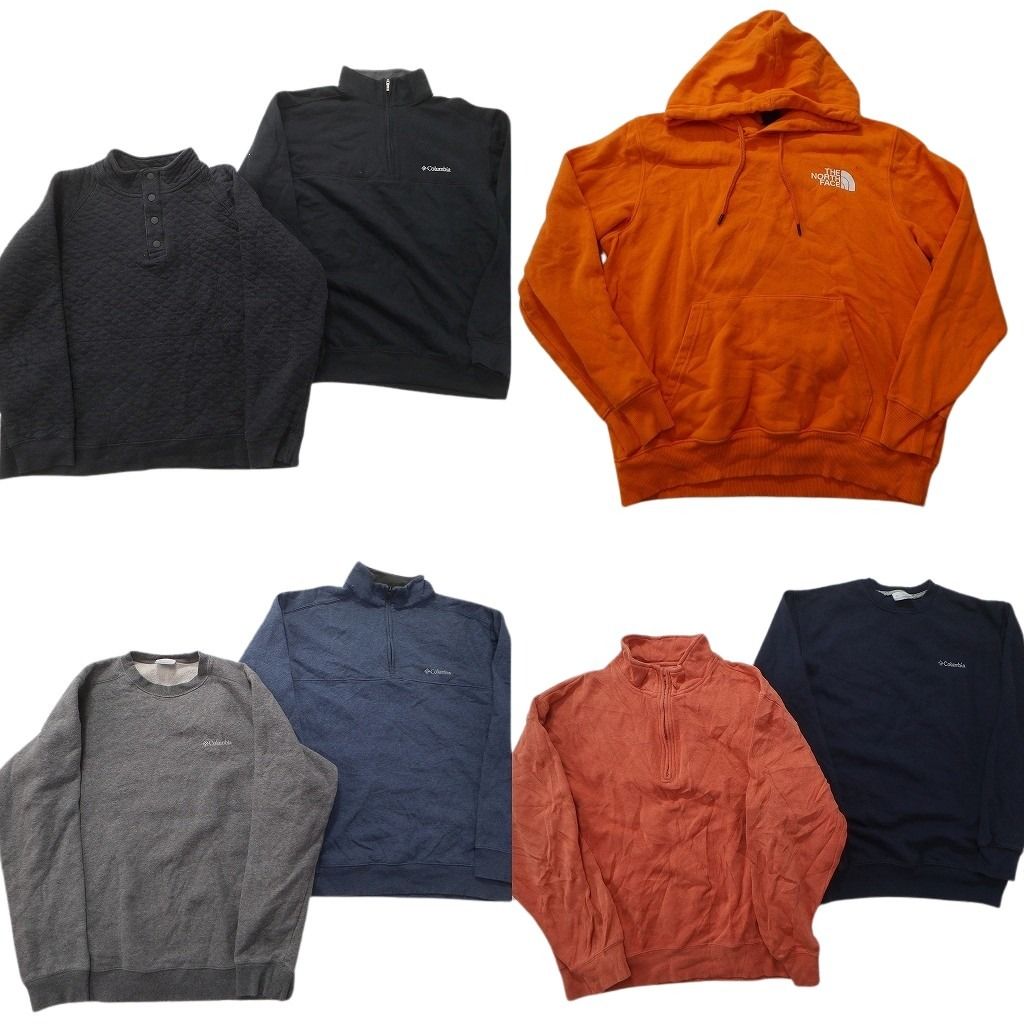 古着卸 まとめ売り アウトドアブランドMIX スウェット 7枚セット