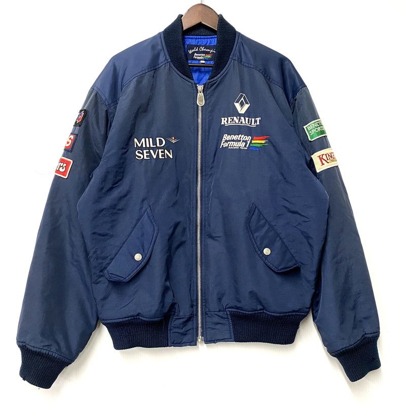 現状渡し品】 USED BENETTON FORMULA 1 ベネトン フォーミュラ1 MA-1 