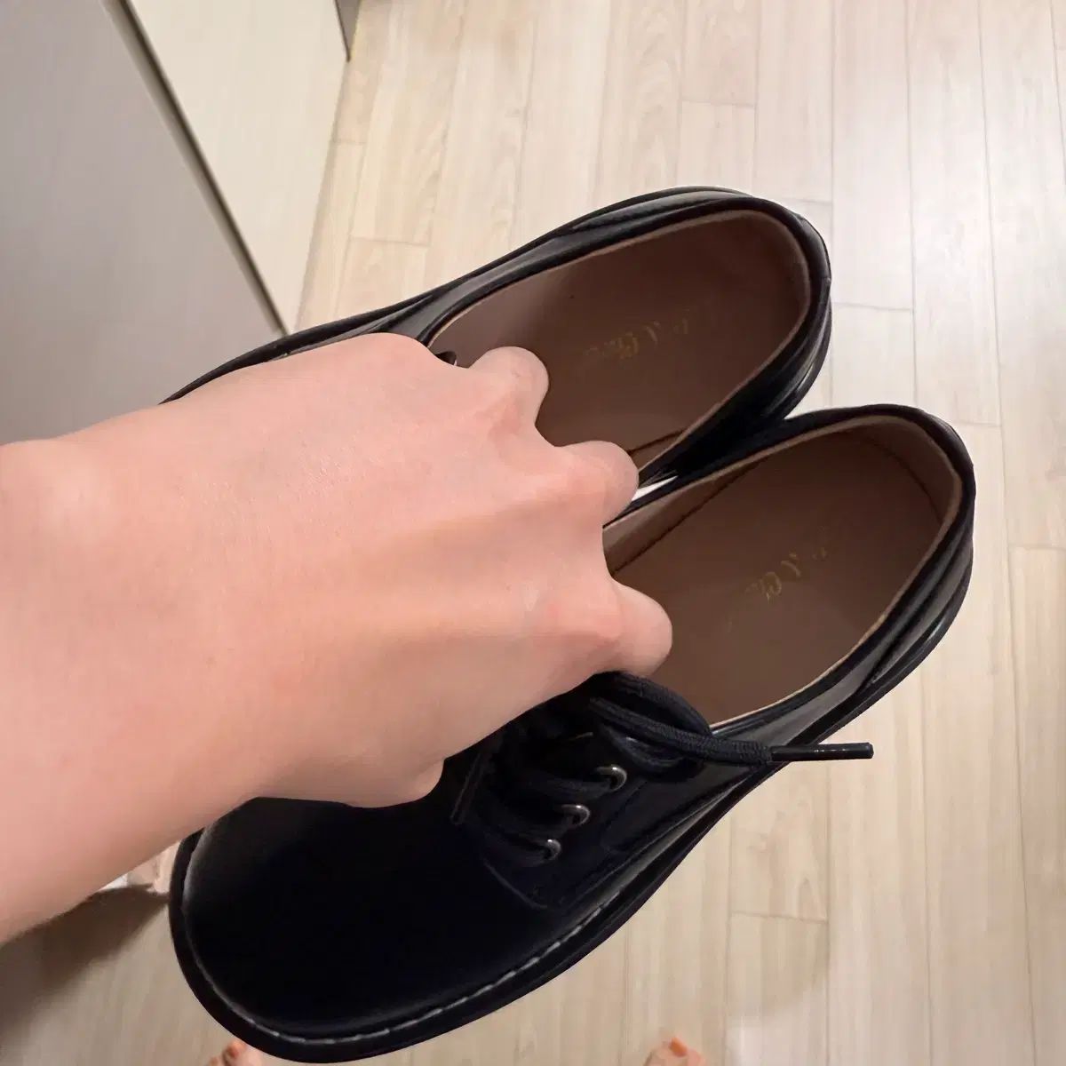  SALT AND ソルトアンドチョコレート ブラック ローファー 230 その他 ブーツ