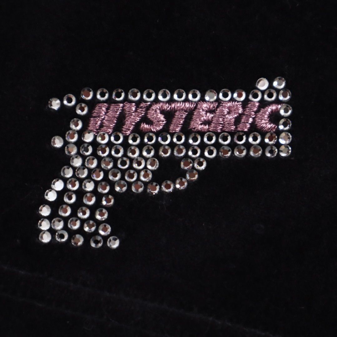 y2k❤️ 00s HYSTERIC GLAMOUR ラインストーン ガールロゴ y2k❤️ 00s HYSTERIC GLAMOUR ラインストーン ガールロゴ