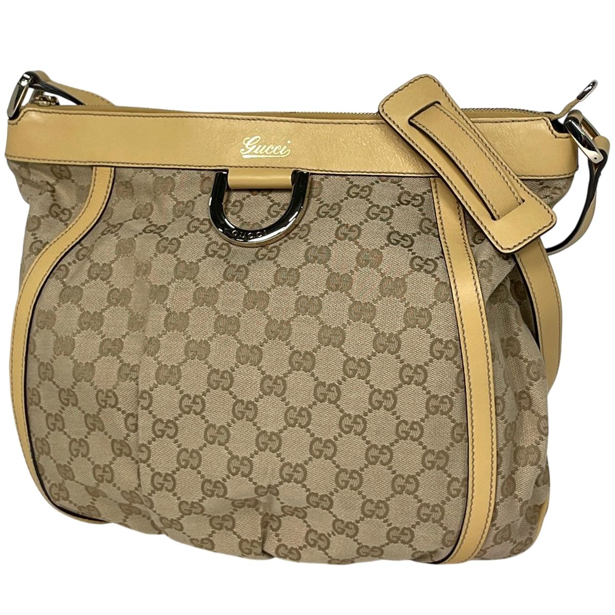 美品　GUCCI ショルダーバッグ　GG柄 グッチ GUCCI GG柄 ショルダーバッグ アビー ロゴ ショルダーバッグ GG