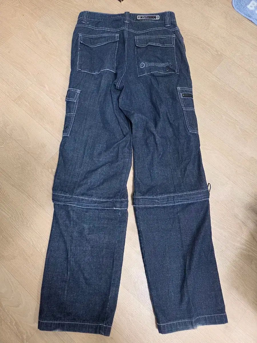 FUBU ツーウェイ デニム カーゴ パンツ 32