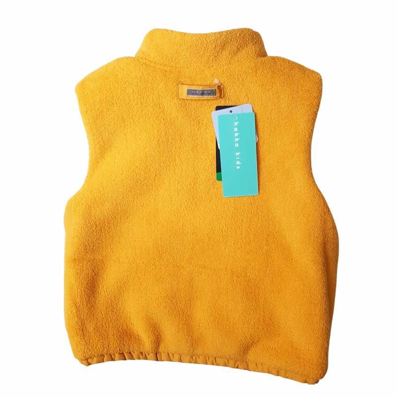  hakka kids ロンドンボーダープリント サーモライトEcoMade中綿入り リバーシブルベスト 80-130 cm ダウンベスト 中綿ベスト キッズ服(100cm~)