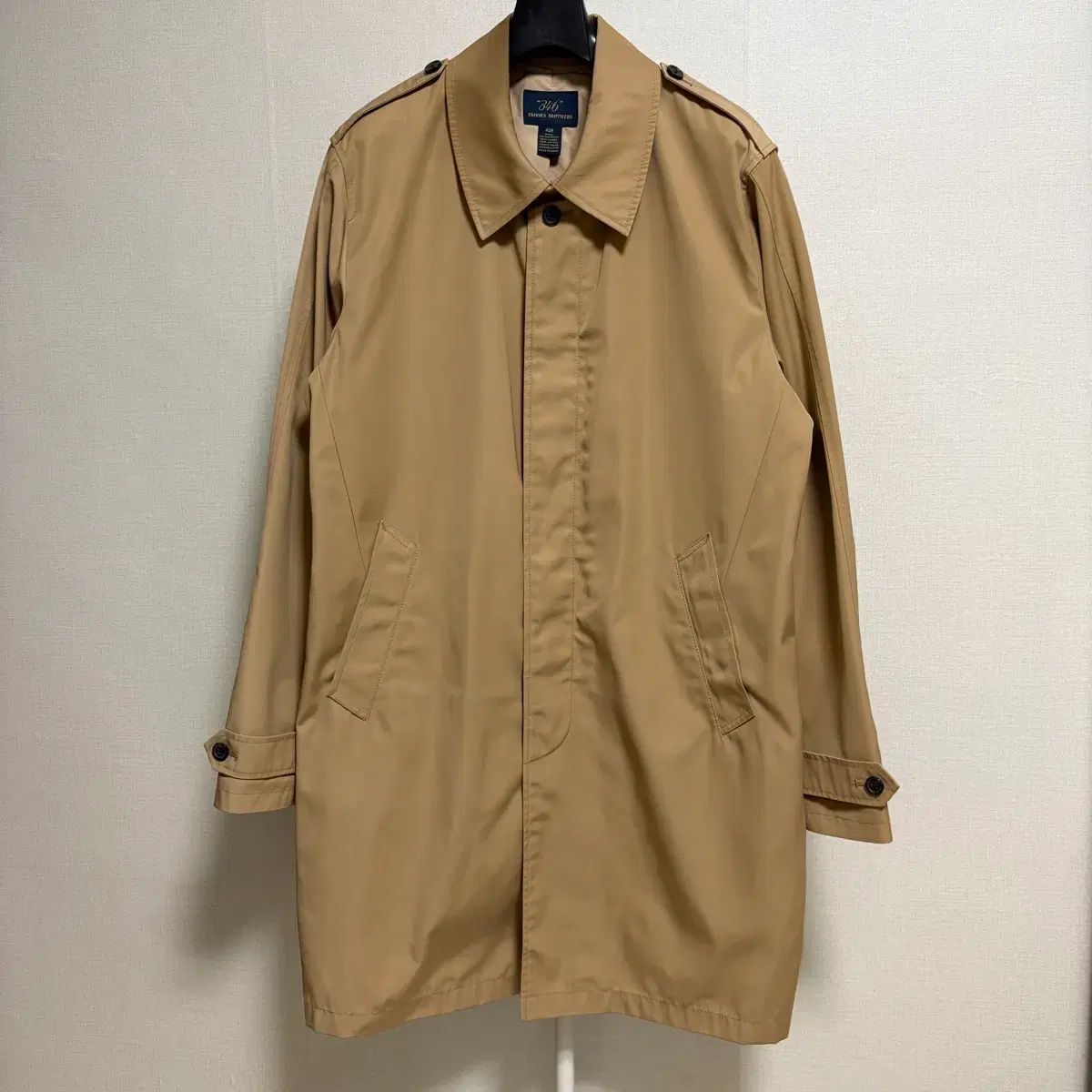 ほぼ新品) ブルックス・ブラザーズ 346 シングル ステンカラーコート