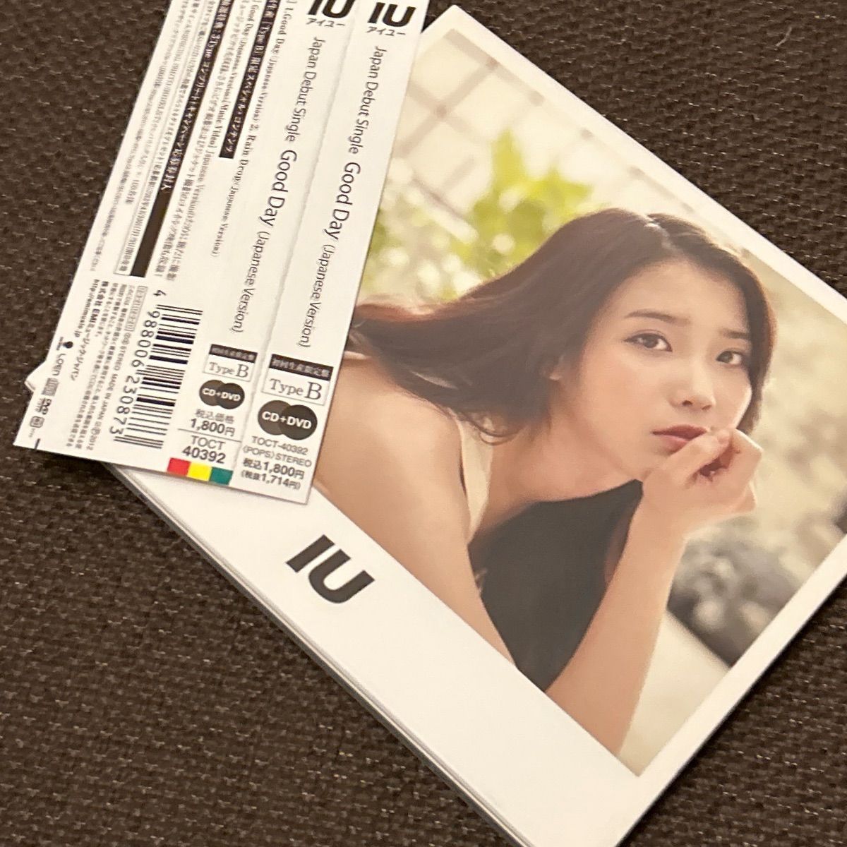 S6234) 初回限定 IU / Good Day Japanese ver. DVD付 初回 B good day
