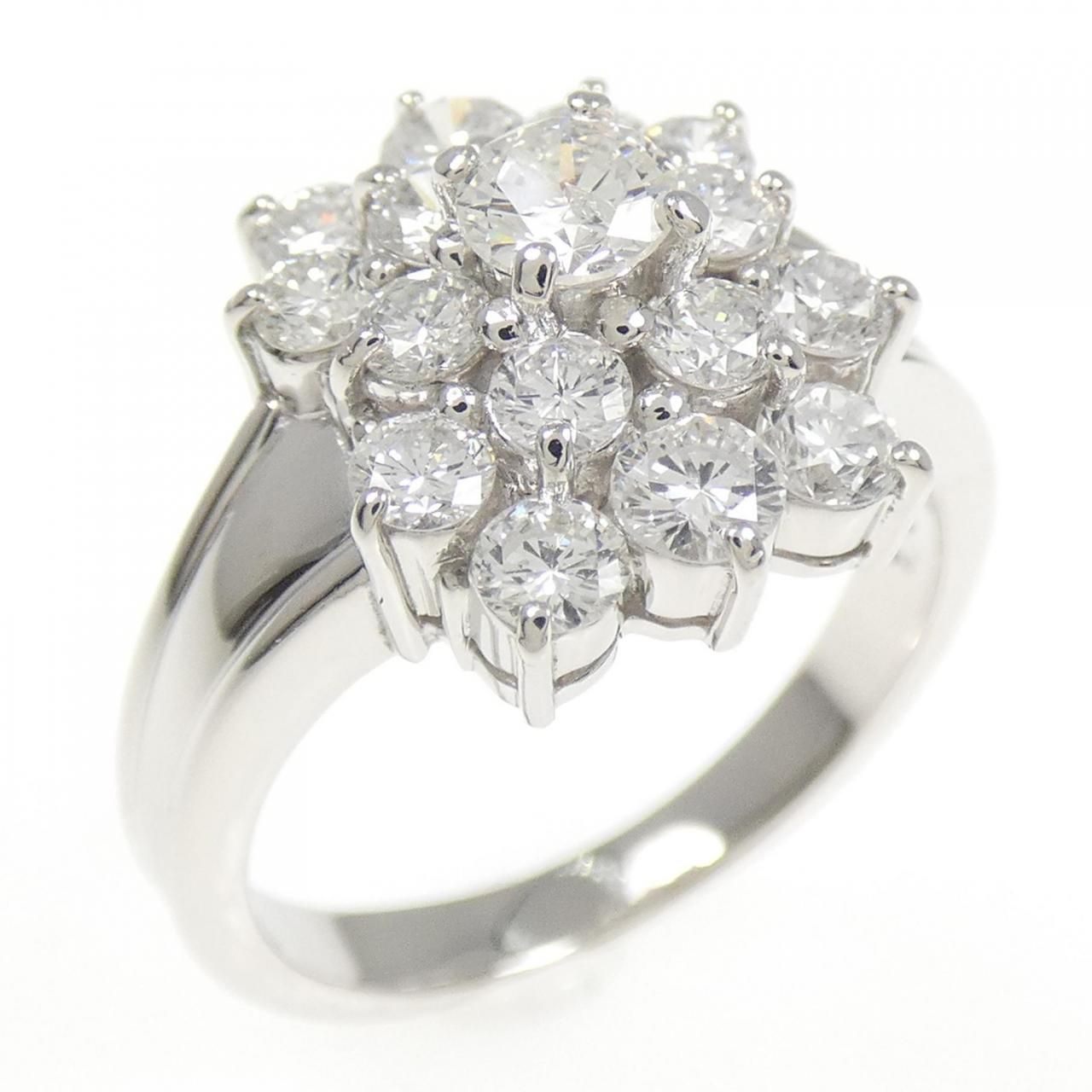 PT900 ダイヤモンド リング 1.42CT - メルカリ