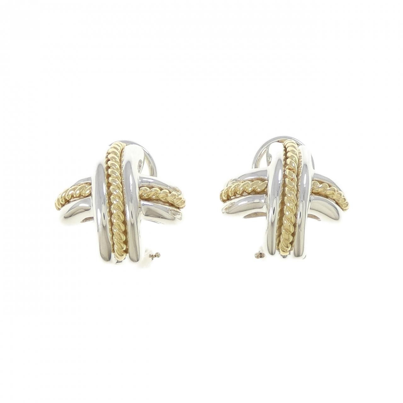 ヴィンテージ ティファニー シグネチャー ピアス