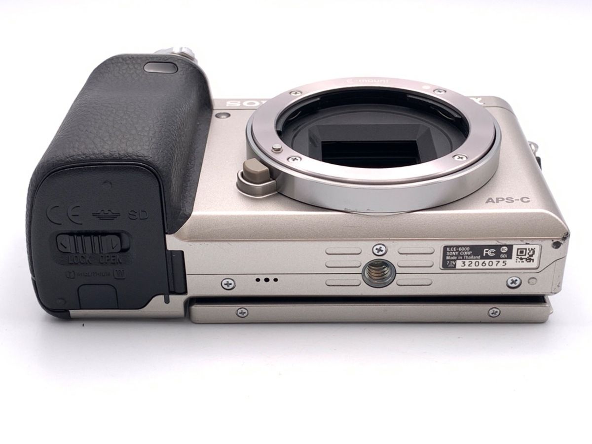 中古】 【並品】 ソニー α6000 ボディ シルバー [ILCE-6000 S] - メルカリ