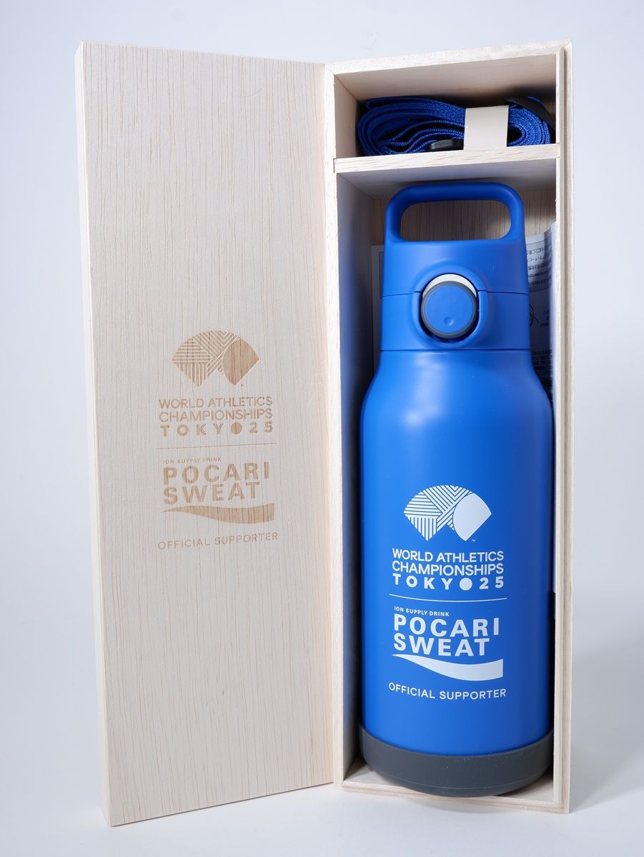 【新品】世界陸上2025 POCARI SWEAT 公式 水筒　非売品 Tiger Bottleタイガー 非売品 世界陸上2025 POCARI SWEAT MTA-H10P 1.0