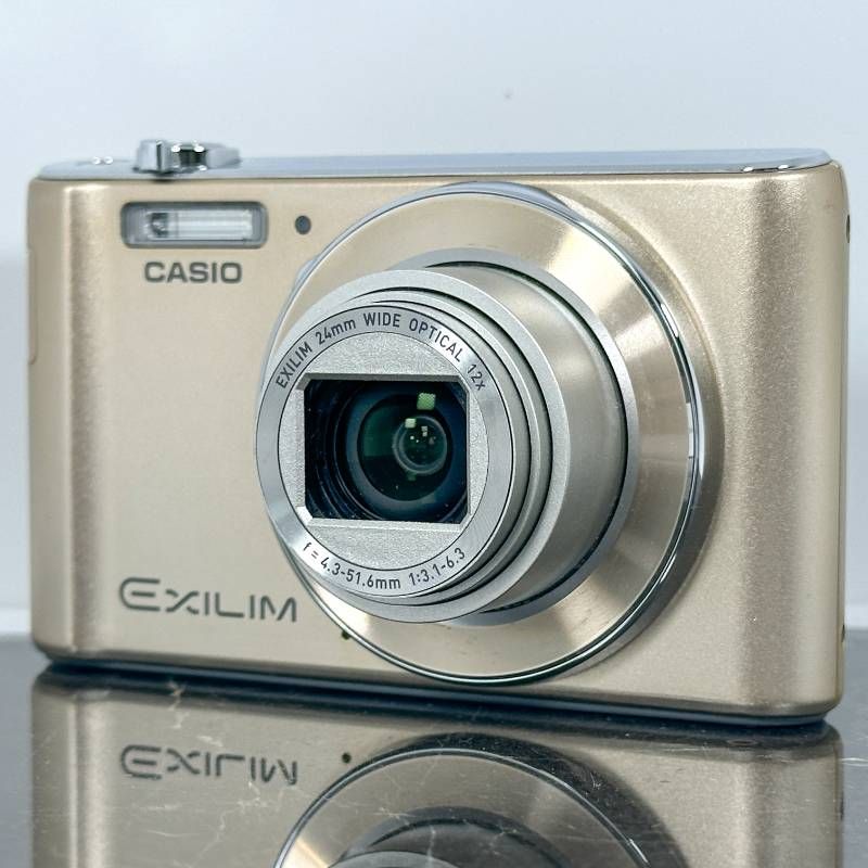Casio EXILIM EX-ZS190 ゴールド 光学18倍ズーム 旅行向け 高倍率
