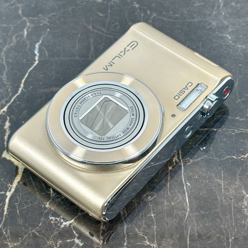 Casio EXILIM EX-ZS190 ゴールド 光学18倍ズーム 旅行向け 高倍率