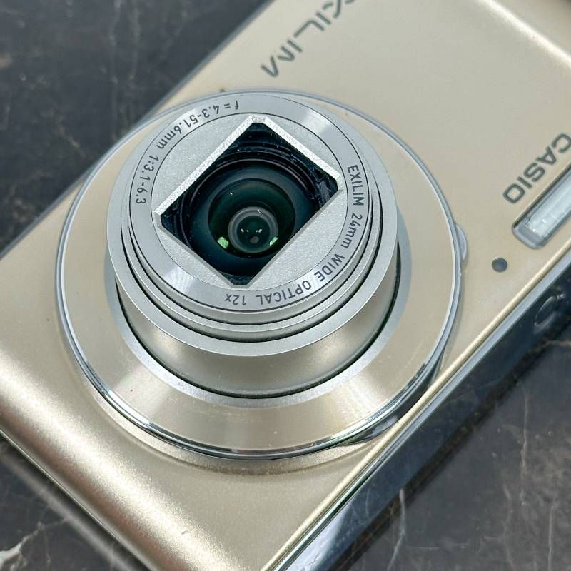Casio EXILIM EX-ZS190 ゴールド 光学18倍ズーム 旅行向け 高倍率