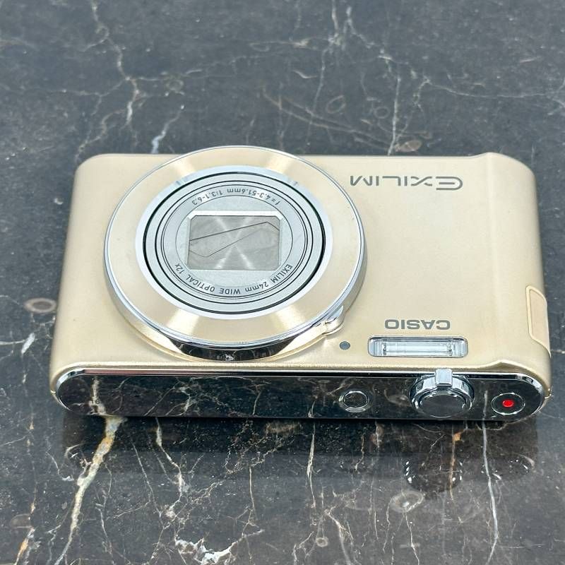 Casio EXILIM EX-ZS190 ゴールド 光学18倍ズーム 旅行向け 高倍率