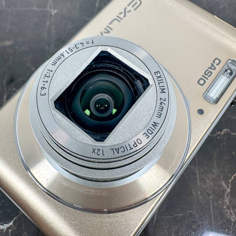 Casio EXILIM EX-ZS190 ゴールド 光学18倍ズーム 旅行向け 高倍率