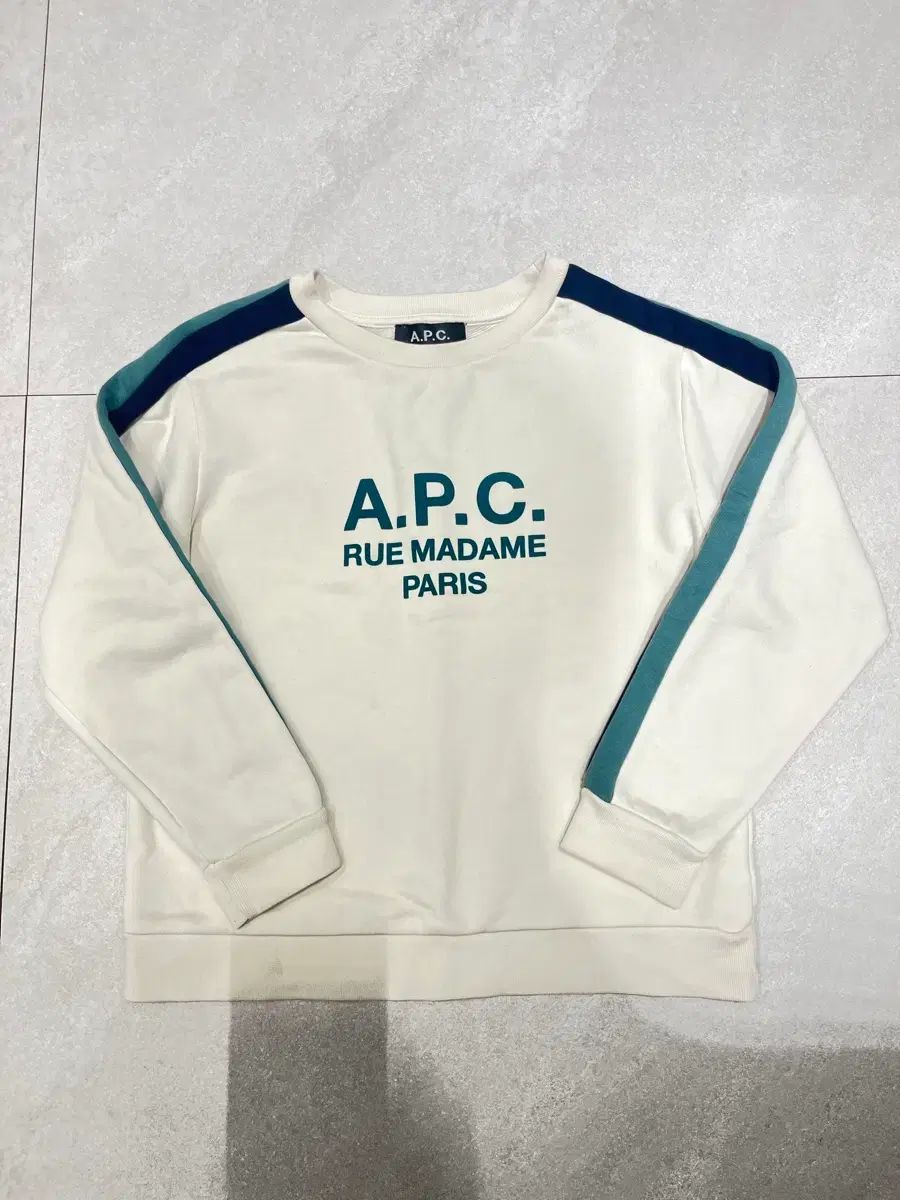 A.P.C. アーペーセー キッズ アイボリー スウェット