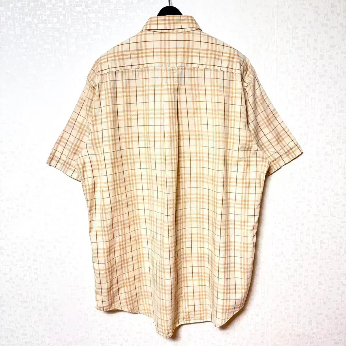 L 100 バーバリー ロンドン 半袖 シャツ
