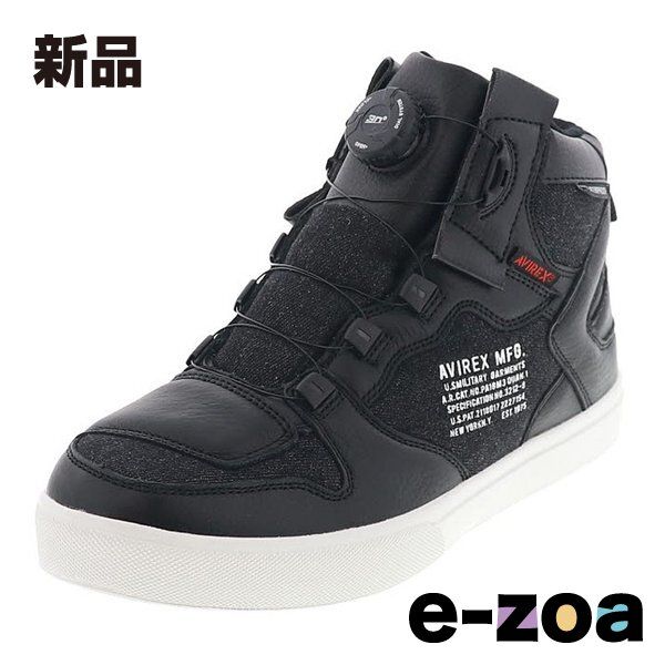 AVIREX アビレックス AVIREX AV2279 DICTATOR MC 割引 DENIM BK 7 25.0