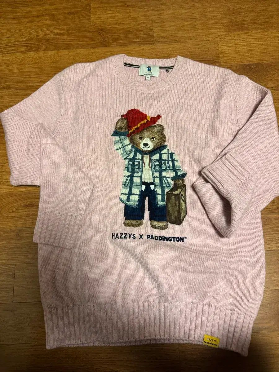 HAZZYS へジス パディントン ダウン ニット 90サイズ