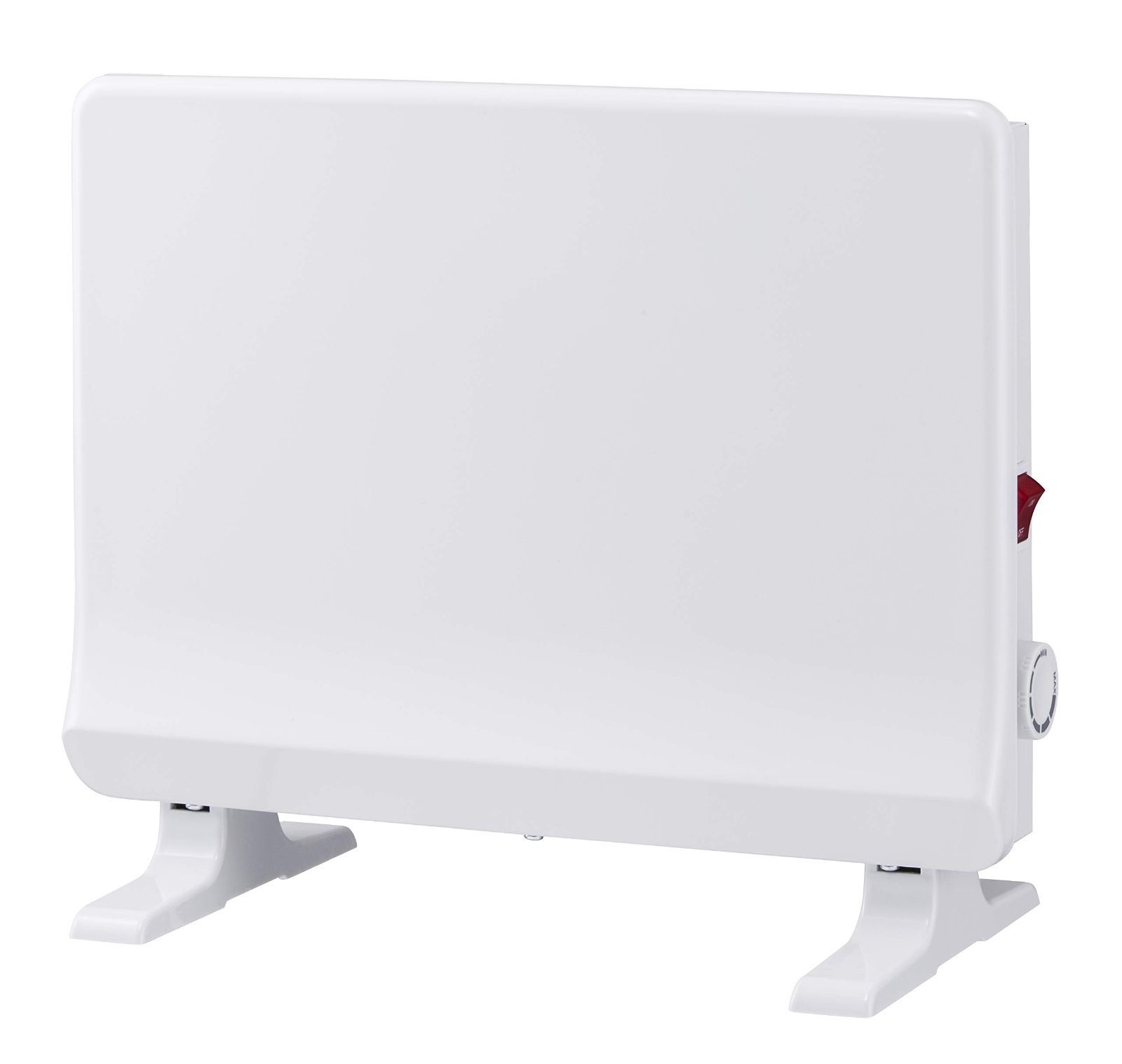 ミニパネルヒーター トイレ 脱衣所 300 W ポカポカ暖 空気を汚さない スリーアップ 壁掛け対応 安全設計 ミニヒート マットホワイト PHT-1731 MW