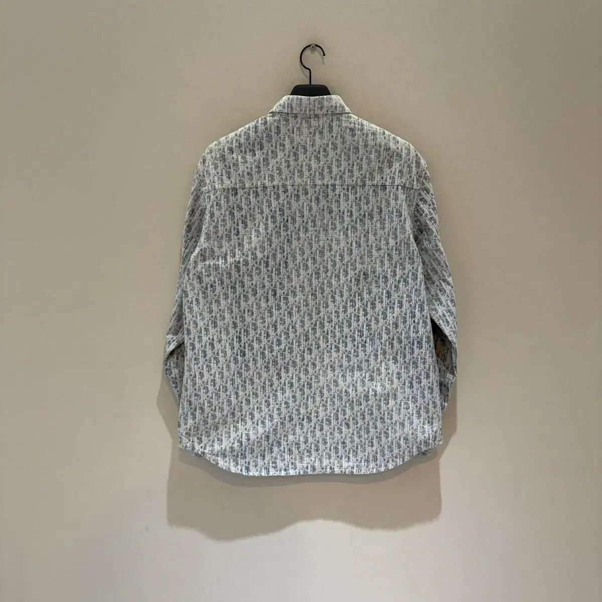 ディオール オブリーク カスリ デニム オーバーサイズシャツ ジャケット