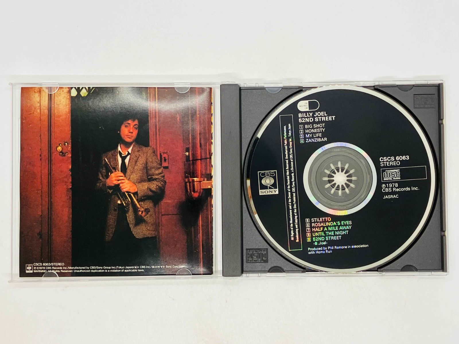 CD ビリー・ジョエル / ニューヨーク52番街 / BILLY JOEL 52nd Street