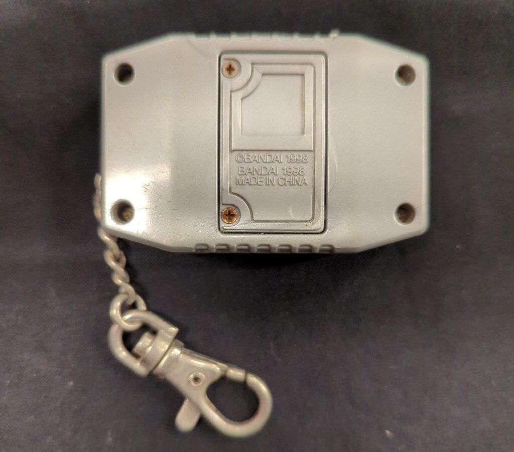 バンダイ デジモンペンデュラム ネイチャースピリッツ 銀ボディ/青枠