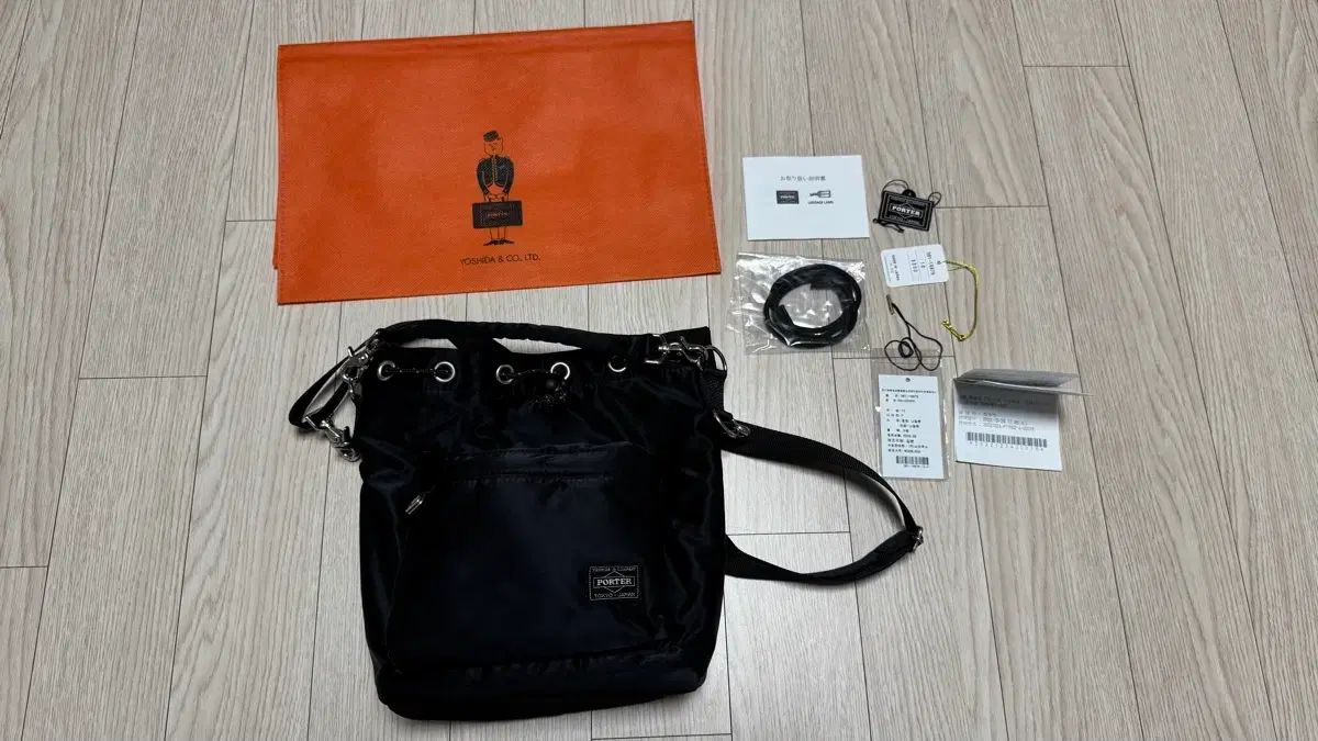 ポーター バルーンサック s バケットバッグ 非常にきれい