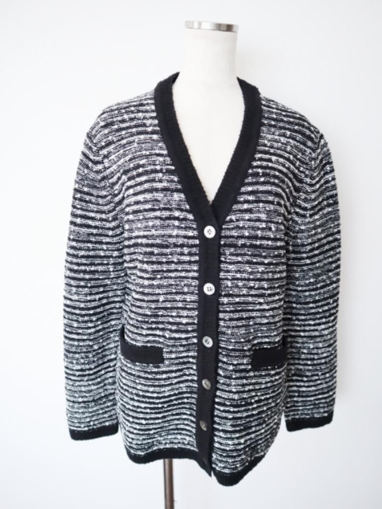 Theory luxe Canberra Aella 2 ツイード風カーディガン Theory luxe Canberra Aella 2 ツイード風カーディガン