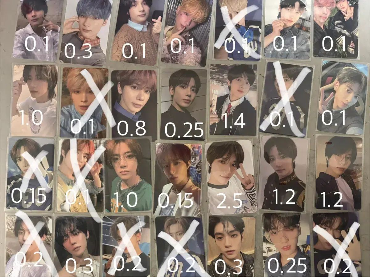 TOMORROW X TOGETHER（TXT） トゥモローバイトゥギャザー（TXT）トレカ