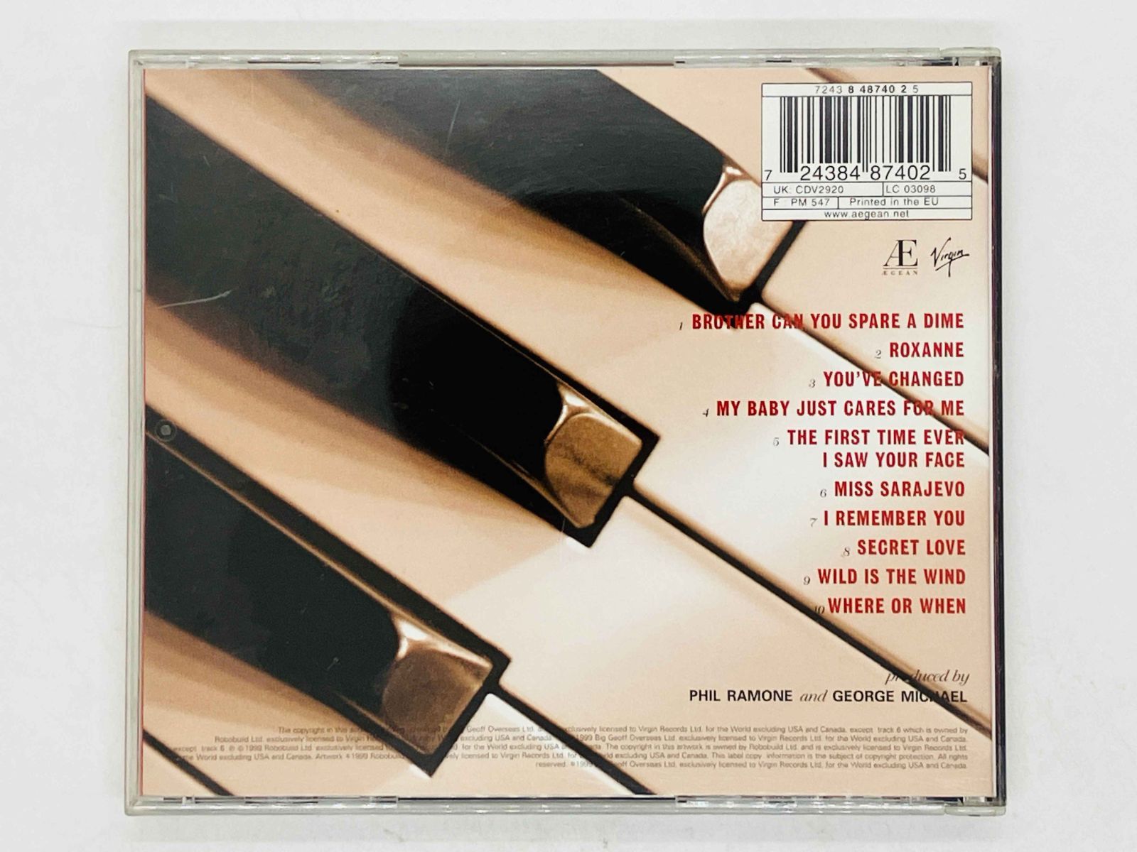 CD ジョージ・マイケル / GEORGE MICHAEL / SONGS FROM THE LAST