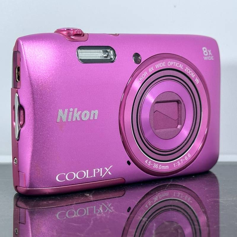 Nikon COOLPIX S3600 ピンク 2010万画素 8倍ズーム 25mm広角 手ブレ