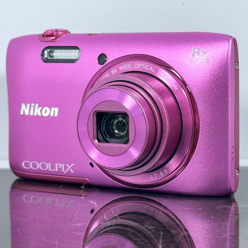 Nikon COOLPIX S3600 ピンク 2010万画素 8倍ズーム 25mm広角 手ブレ