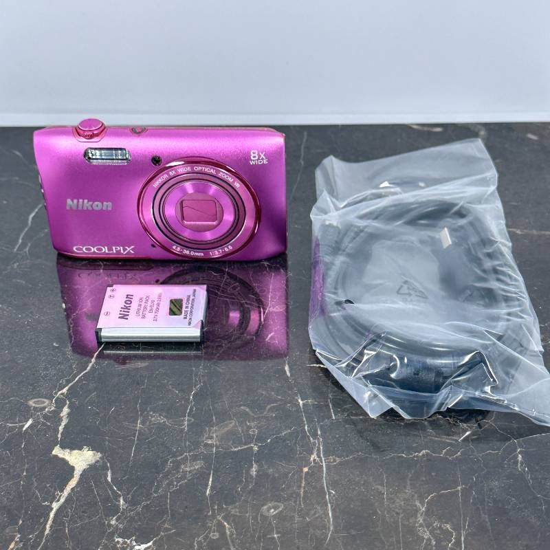 Nikon COOLPIX S3600 ピンク 2010万画素 8倍ズーム 25mm広角 手ブレ