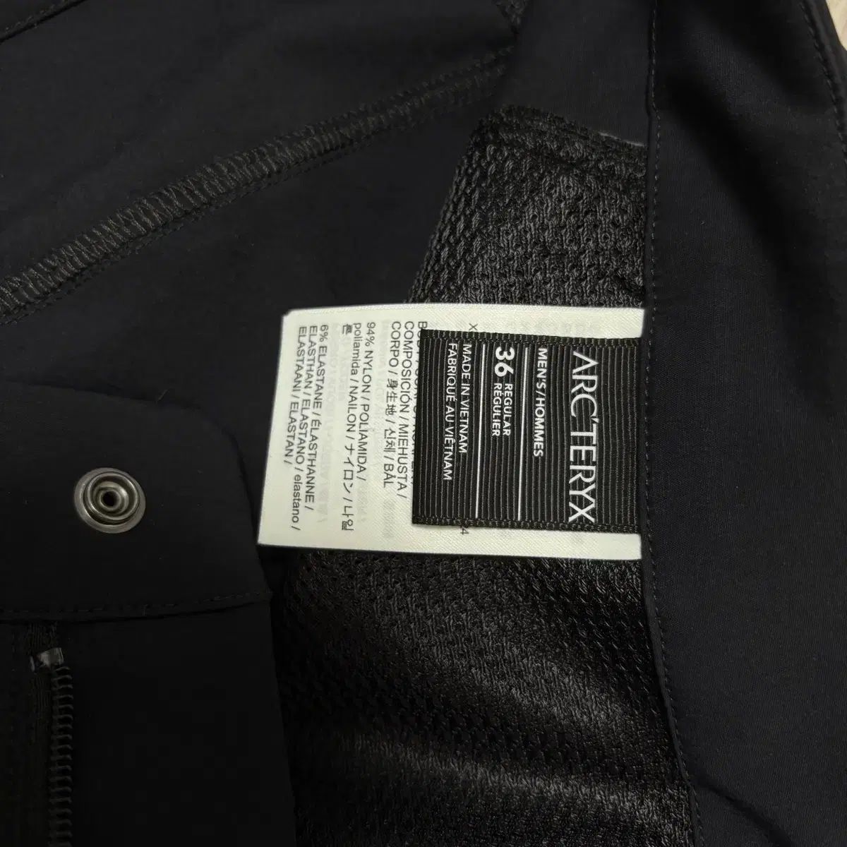 ARC TERYX アークテリクス GAMMA ガンマ クイックドライ ブラック