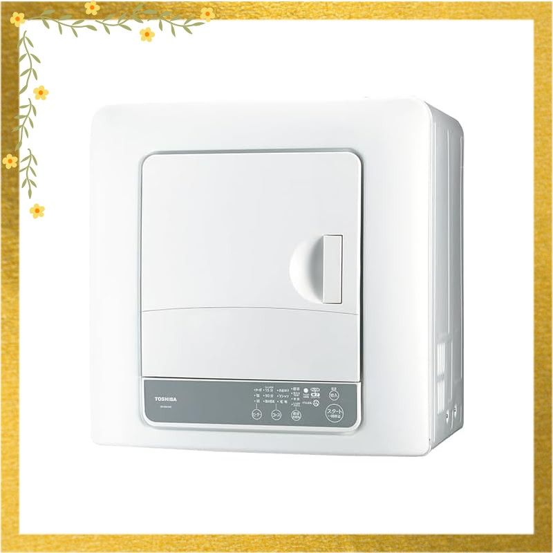 ED-60 A 4-W ピュアホワイト 衣類乾燥機 6 kg