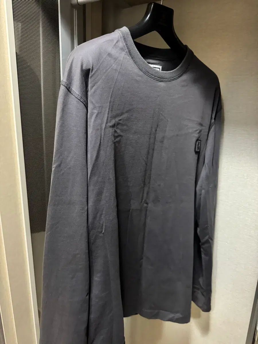 WOOYOUNGMI ウーヨンミ バックロゴ 長袖Tシャツ