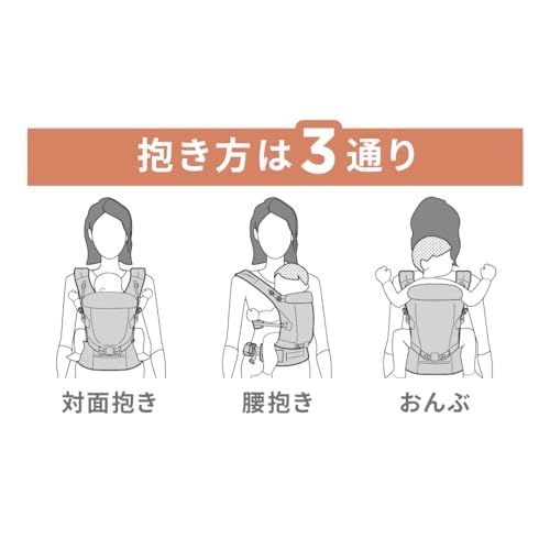  Ergobaby エルゴベビー ADAPT オニキスブラック 抱っこ紐 保証付き 日本 新生児 0ヶ月から48ヶ月 SoftFlexTMメッシュ 通気性 ベビーキャリア 赤ちゃん CREGBCASFMONYXe 抱っこ紐 おんぶ紐 抱っこひも スリング