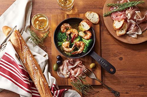  staub ストウブ スキレット グレー 16 cm フライパン ホーロー 鋳物 鉄 IH対応 日本 品 Skillet 40501-145 e 73 a 8302 c その他 キッチン 食器