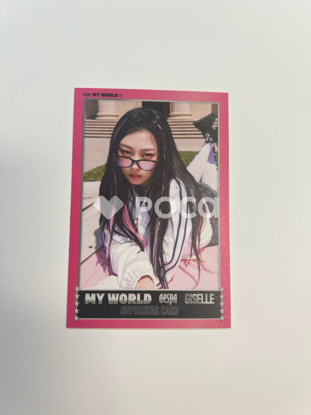 aespa ジゼル MY WORLD Zine Ver. トレーディングカードセット - メルカリ