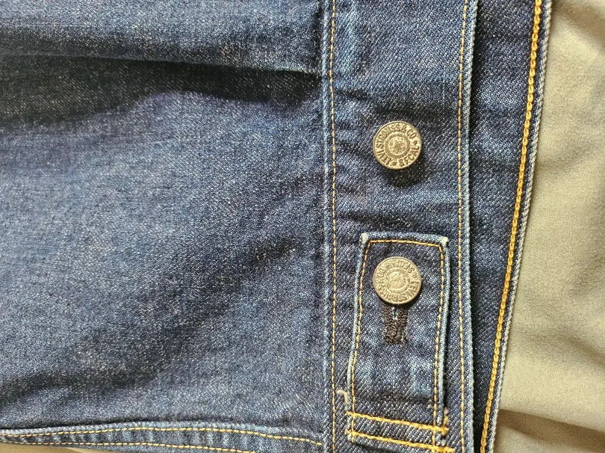 90 s リーバイス 71057 セカンドタイプ デニムジャケット ボタンダウン プルオーバー